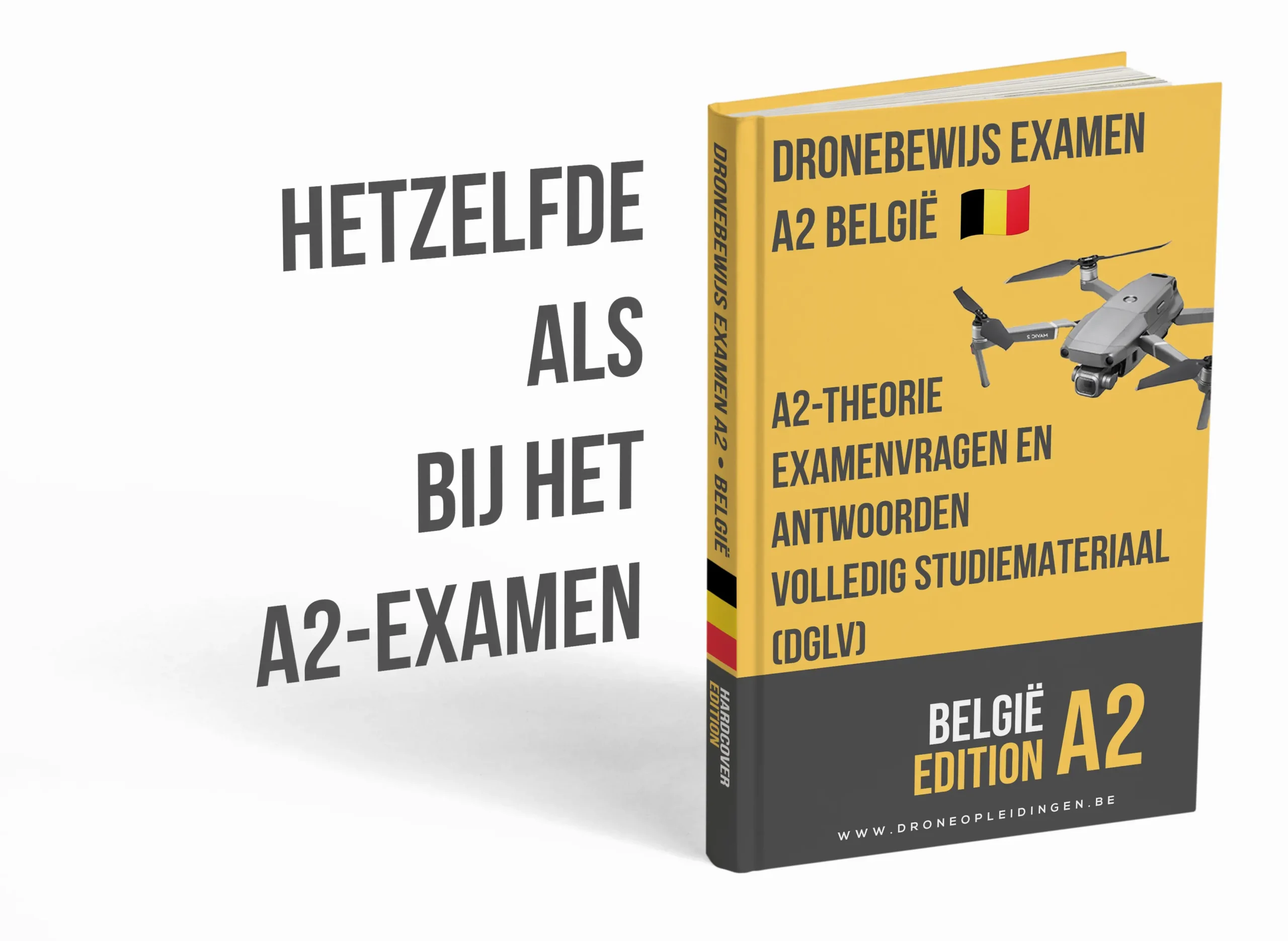 Dronebewijs A2-examen België – Verdiepte theorie, compleet studiemateriaal en 500+ examengerichte vragen en antwoorden - Afbeelding 3